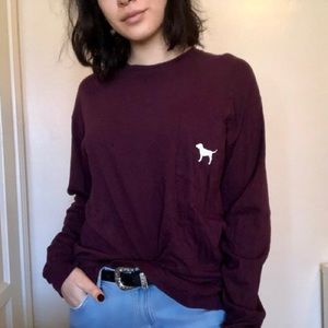 Victoria’s Secret/Pink Pocket Tee Size S